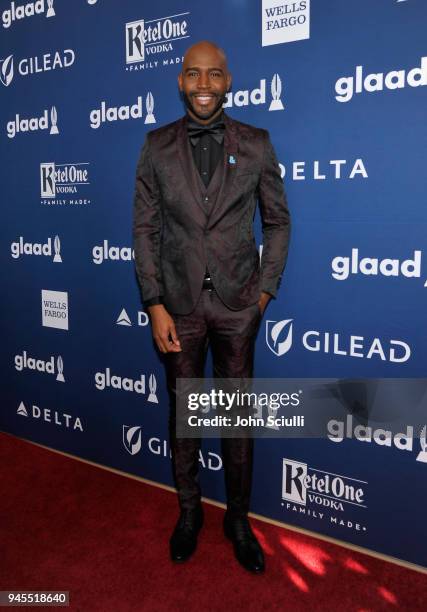 Karamo Brown celebrates achievements in LGBTQ community at the 29th Annual GLAAD Media Awards Los Angeles, in partnership with LGBTQ ally, Ketel One...