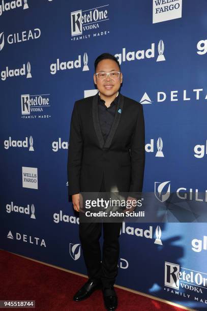 Nico Santos attends the 29th Annual GLAAD Media Awards Los Angeles, partnered with Ketel One Family-Made Vodka, a longstanding ally of the LGBTQ...