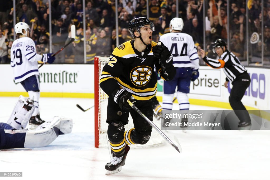 Toronto Maple Leafs v Boston Bruins - Game One