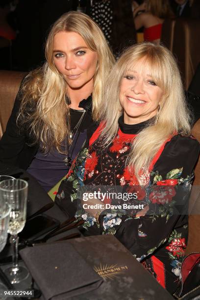 Jodie Kidd and Jo Wood attend the grand opening of Proud Embankment on April 12, 2018 in London, England.