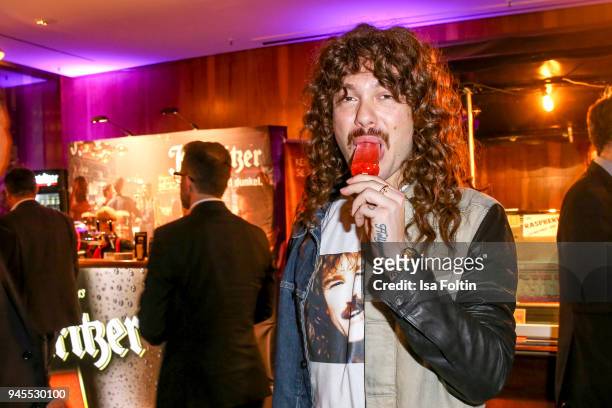 Influencer Riccardo Simonetti during the Echo Award after show party at Palais am Funkturm on April 12, 2018 in Berlin, Germany.