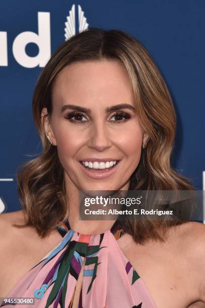 Keltie Knight attends the 29th Annual GLAAD Media Awards at The Beverly Hilton Hotel on April 12, 2018 in Beverly Hills, California.
