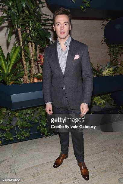 Erich Bergen attends The Hollywood Reporter's Most Powerful People In Media 2018 at The Pool on April 12, 2018 in New York City.