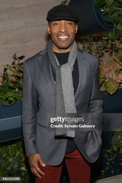 Tiki Barber attends The Hollywood Reporter's Most Powerful People In Media 2018 at The Pool on April 12, 2018 in New York City.