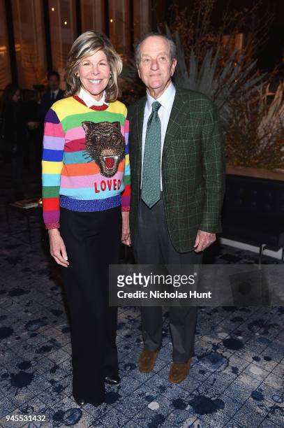 Jamee Gregory and Peter Gregory attend The Hollywood Reporter's Most Powerful People In Media 2018 at The Pool on April 12, 2018 in New York City.