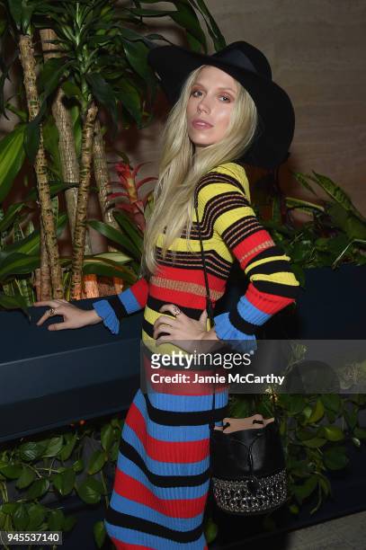 Theodora Richards attends The Hollywood Reporter's Most Powerful People In Media 2018 at The Pool on April 12, 2018 in New York City.