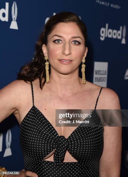 Chelsea Peretti attends the 29th Annual GLAAD Media Awards at The Beverly Hilton Hotel on April 12, 2018 in Beverly Hills, California.