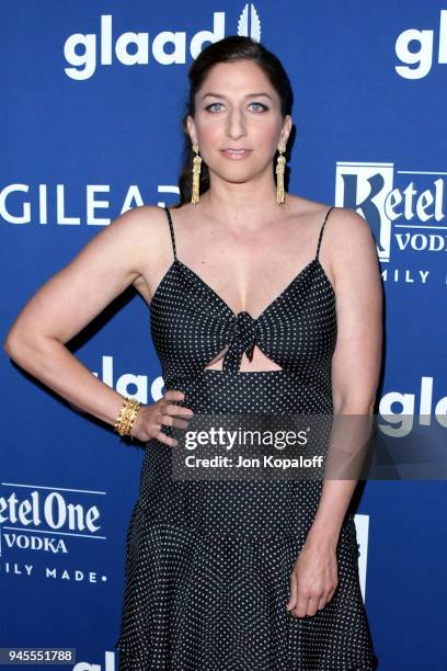 Chelsea Peretti attends the 29th Annual GLAAD Media Awards at The Beverly Hilton Hotel on April 12, 2018 in Beverly Hills, California.