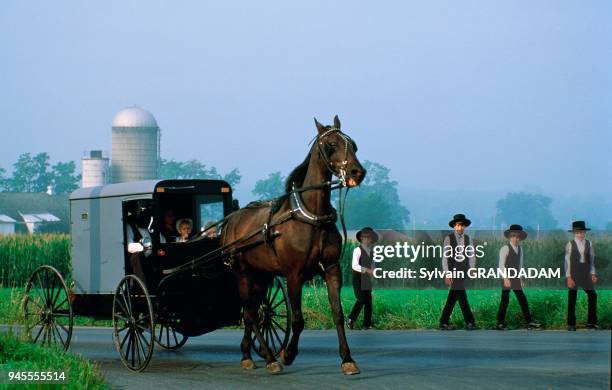 AMISH EN PENNSYLVANIE.