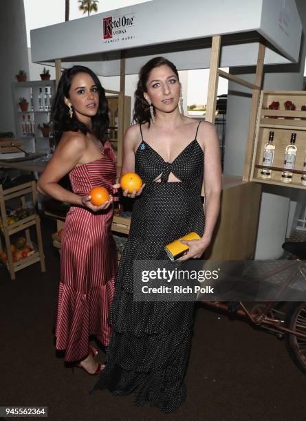 Melissa Fumero and Chelsea Peretti experiencing the Ketel Market at the 29th Annual GLAAD Media Awards Los Angeles, in partnership with LGBTQ ally,...