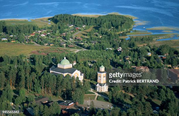 Eglise a Kerimaki, Region de Savo, Finlande, Scandinavie.