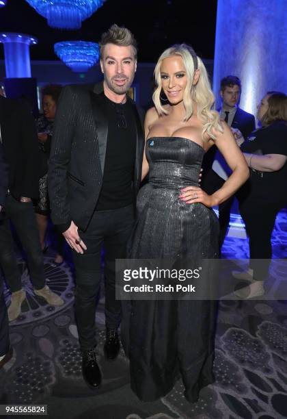 Chaz Dean and Gigi Gorgeous celebrate achievements in LGBTQ community at the 29th Annual GLAAD Media Awards Los Angeles, in partnership with LGBTQ...