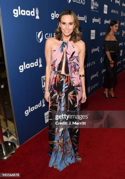 Keltie Knight attends the 29th Annual GLAAD Media Awards at The Beverly Hilton Hotel on April 12, 2018 in Beverly Hills, California.