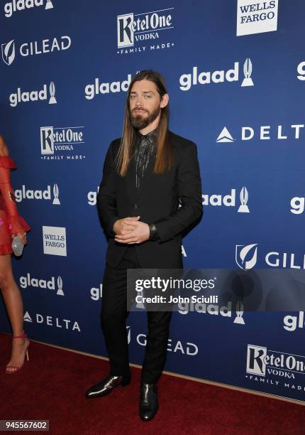 Tom Payne celebrates achievements in LGBTQ community at the 29th Annual GLAAD Media Awards Los Angeles, in partnership with LGBTQ ally, Ketel One...