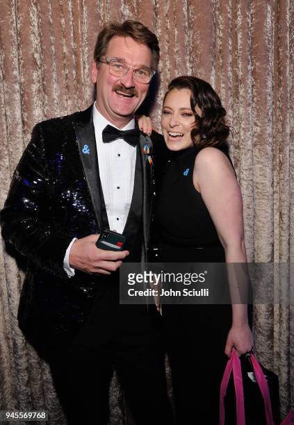 Pete Gardner and Rachel Bloom celebrate achievements in LGBTQ community at the 29th Annual GLAAD Media Awards Los Angeles, in partnership with LGBTQ...