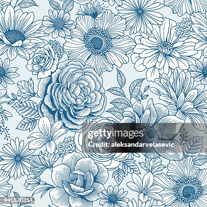 Seamless Floral Pattern Seamless Floral Pattern