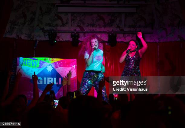 Girli, otherwise known as Milly Toomey, performs at the Deaf Institute on April 8, 2018 in Manchester, England.