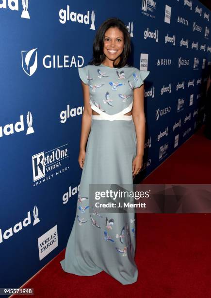 Karla Cheatham Mosley attends the 29th Annual GLAAD Media Awards at The Beverly Hilton Hotel on April 12, 2018 in Beverly Hills, California.