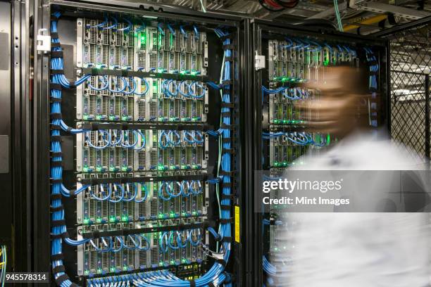 Stack Of Computer Servers Photos and Premium High Res Pictures - Getty ...