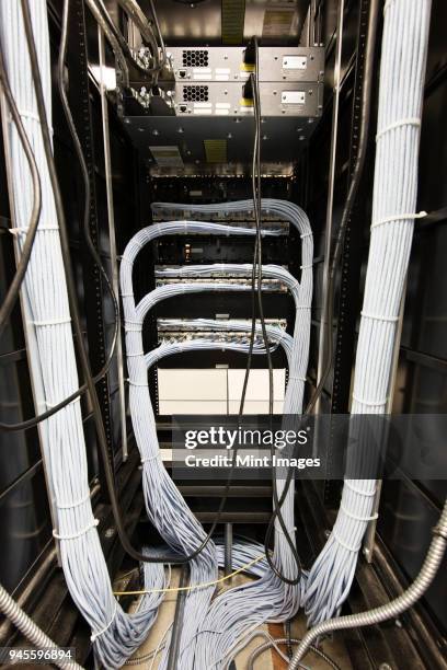 Cable Bundle Rack Server Rack Size Photos and Premium High Res Pictures - Getty Images
