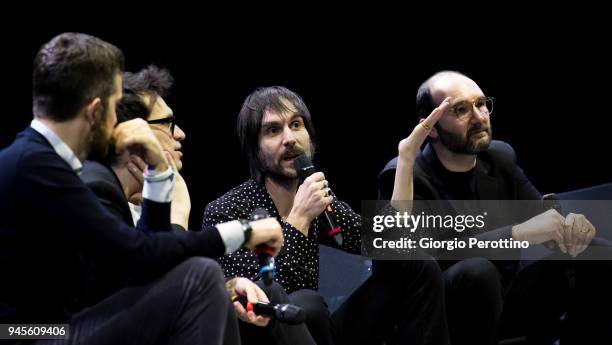 Artistic Director Nicola Ricciardi and International Turin Book Fair Director Nicola Lagioia talk with Italian band Baustelle to introduce their new...