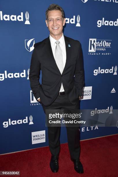 Robert Gant attends the 29th Annual GLAAD Media Awards - Arrivals at The Beverly Hilton Hotel on April 12, 2018 in Beverly Hills, California.