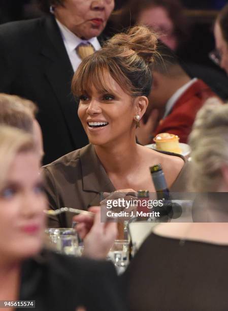 Halle Berry attends the 29th Annual GLAAD Media Awards at The Beverly Hilton Hotel on April 12, 2018 in Beverly Hills, California.
