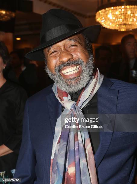 Ben Vereen poses at the opening night of the revival of "Carousel" on Broadway at The Imperial Theatre on April 12, 2018 in New York City.