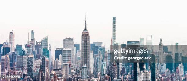 new york city metropolis - letterbox bildbanksfoton och bilder