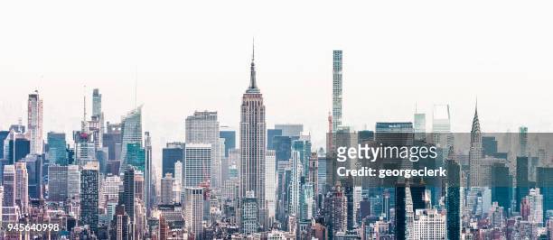 紐約市大都市 - 曼克頓中心 個照片及圖片檔