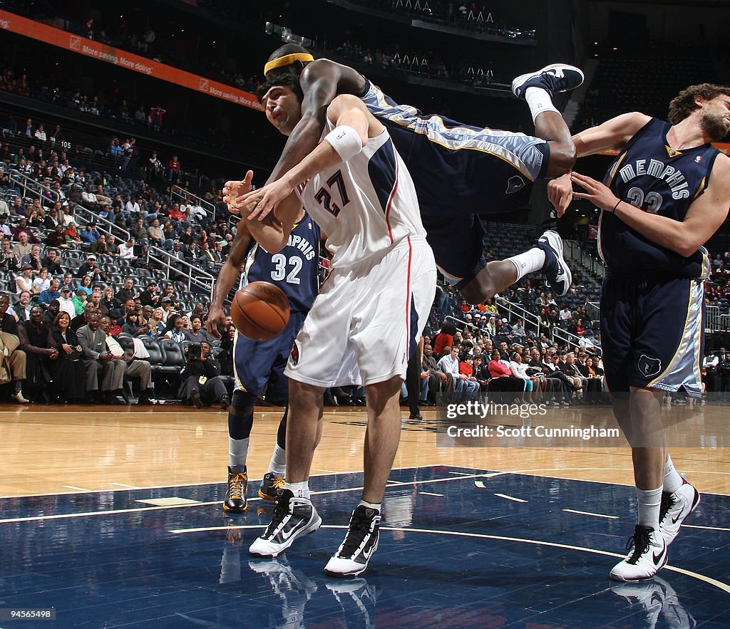 Memphis Grizzlies v Atlanta Hawks