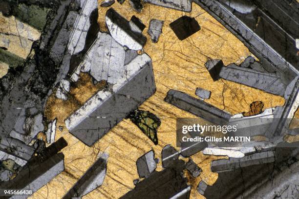 PYROXENE AND OLIVINE GABBRO.