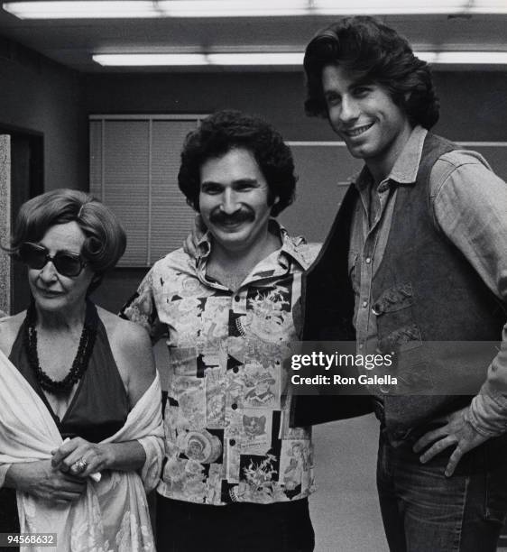 Helen Travolta, Gabe Kaplan and John Travolta