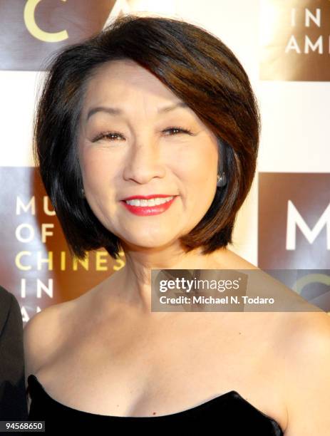 Journalist Connie Chung attends the Museum of Chinese in America 30th Anniversary Gala at Capitale on December 16, 2009 in New York City.