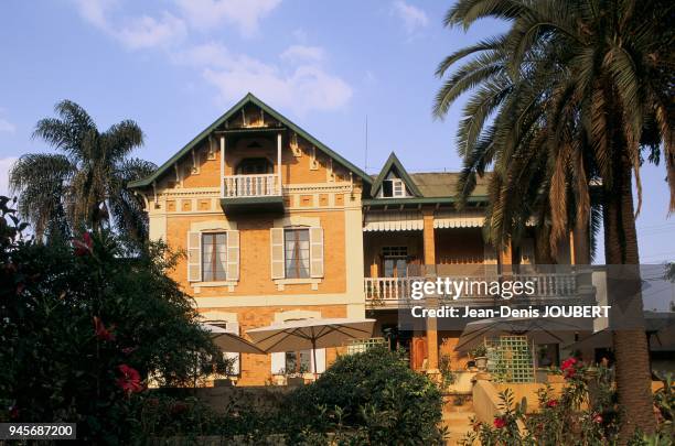 Maison traditionnelle en brique des hauts-plateaux.