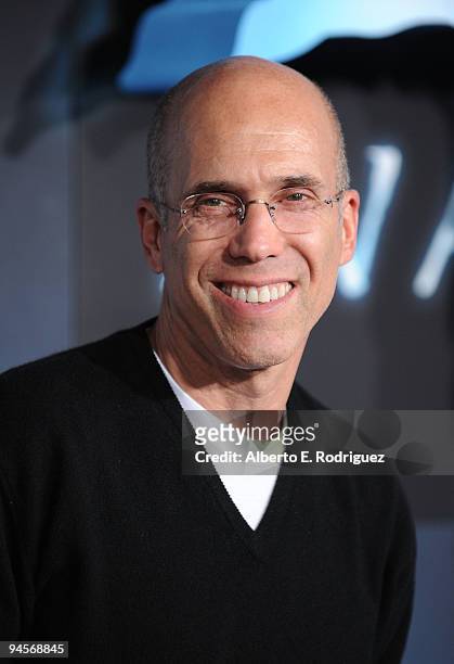 Producer Jeffrey Katzenberg attends the "Avatar" Los Angeles premiere at Grauman's Chinese Theatre on December 16, 2009 in Hollywood, California.
