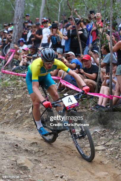 Daniel McCONNELL during the Men's Cross Country Mountain Biking on April 12th 2018