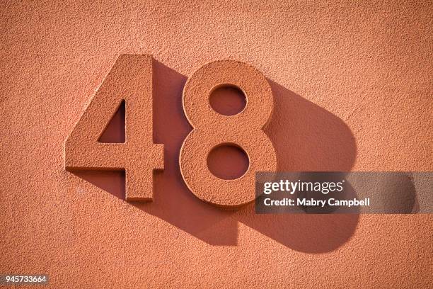 the number 48 - house number stock pictures, royalty-free photos & images