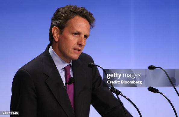Tim Geithner Timothy F. Geithner, president and chief executive officer of Federal ...