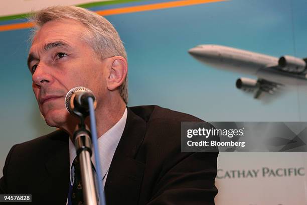 Tony Tyler, chief operating officer of Cathay Pacific Airways Ltd., and recently appointed chief executive officer of Cathay Pacific Airways...