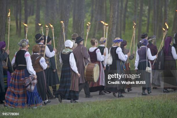 Lithuania, Curonian Spit, Nida, Folklore Festival Lithuania, Curonian Spit, Nida, Folklore Festival.