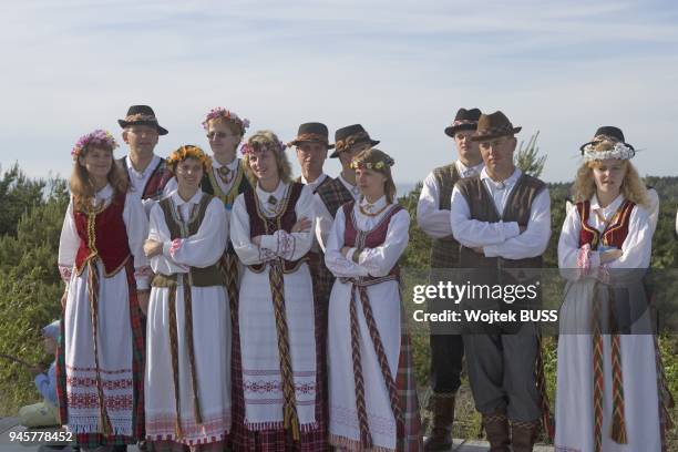 Lithuania, Curonian Spit, Nida, Folklore Festival Lithuania, Curonian Spit, Nida, Folklore Festival.
