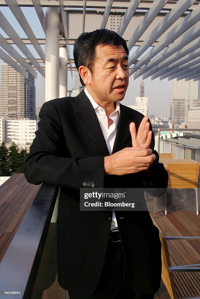 Kengo Kuma, Japanese architect and designer of the Suntory M