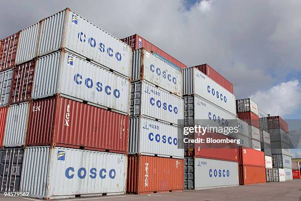 Cosco Container Color Cosco Container Lines Photos and Premium High Res Pictures - Getty Images
