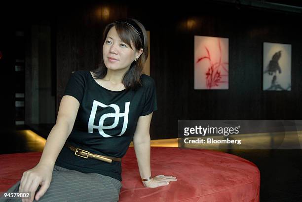 Angel Chen, general manager of OgilvyOne Worldwide, poses for a portrait in Beijing, China, on Tuesday, Sept. 18, 2007. While China's middle class...