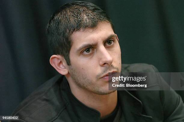 Franck Longepied, co-writer of ''Lexik des Cites,'' pauses during an interview in Sarcelles, near Paris, France, on Saturday, Oct. 20, 2007. A group...