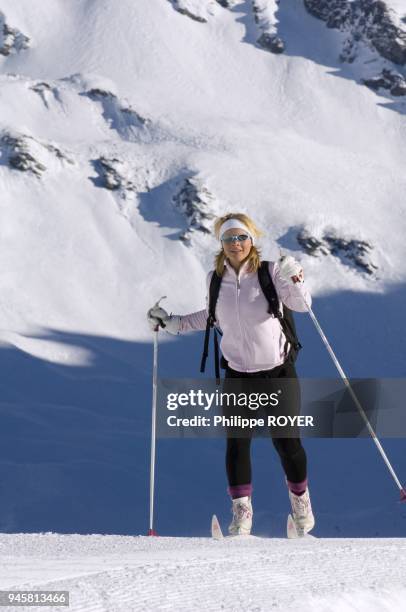 Ski de fond, femme, MR cross country skiing, MR.