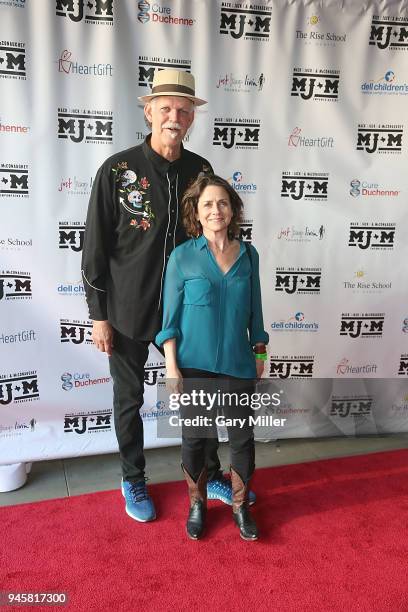 Turk Pipkin and Christy Pipkin attend the Mack, Jack & McConaughey charity gala at ACL Live on April 12, 2018 in Austin, Texas.