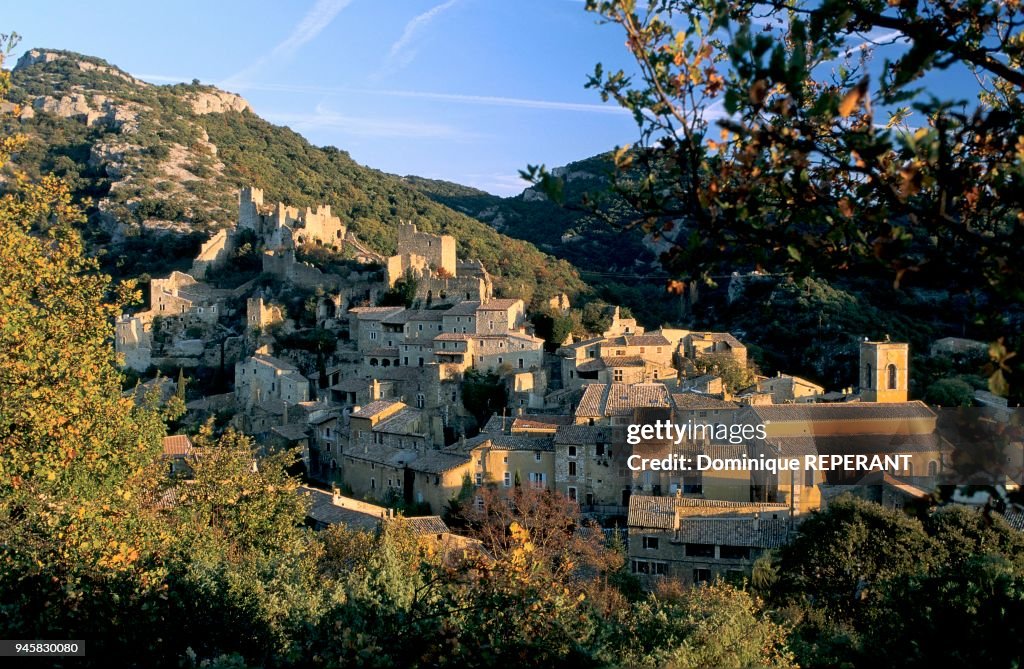 VILLAGE DE SAINT-MONTAN, ARDECHE, FRANCE