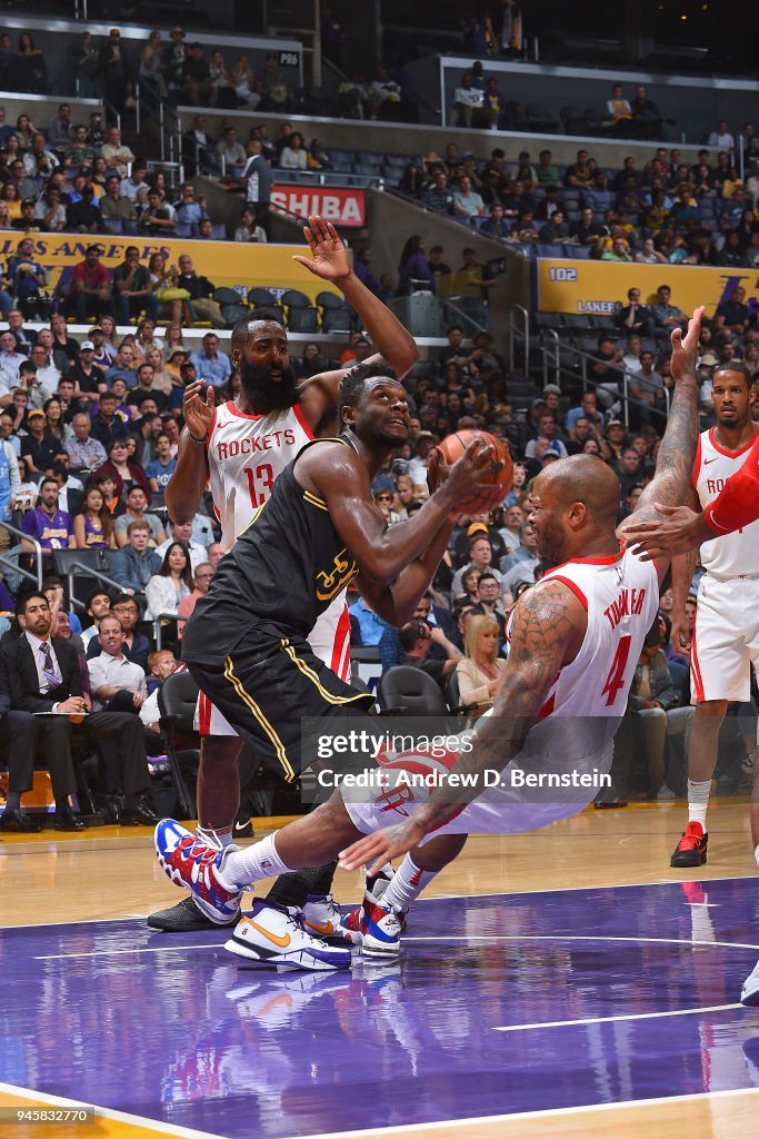 Houston Rockets v Los Angeles Lakers